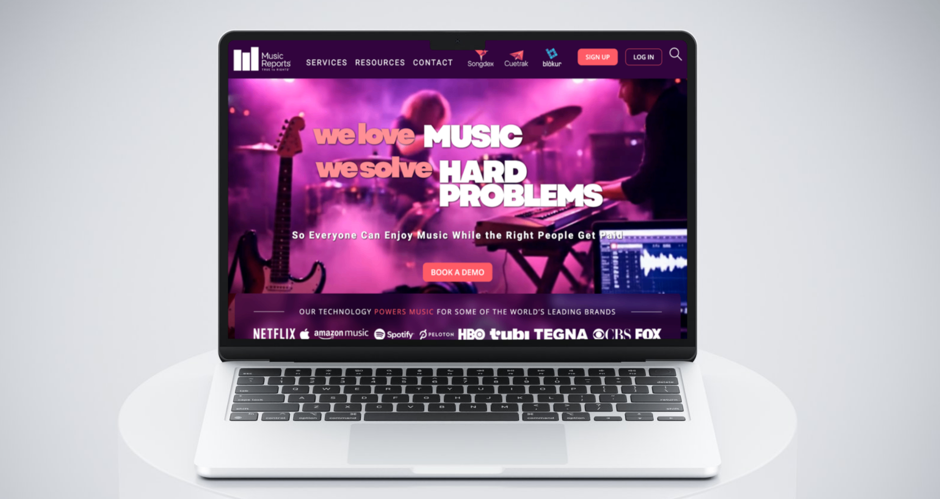 Music Reports: Modernising the Web Experience